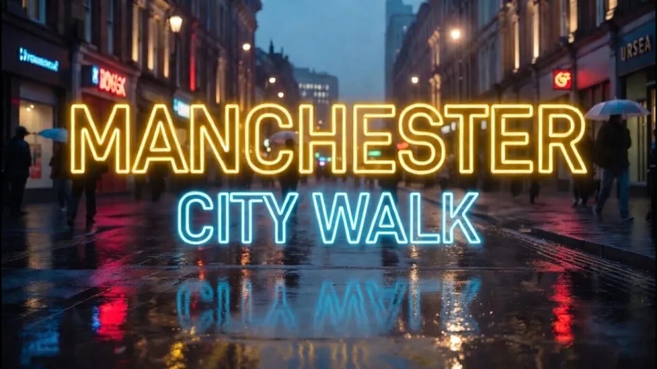 Manchester rain walk: Exploring the city's charm in wet weather